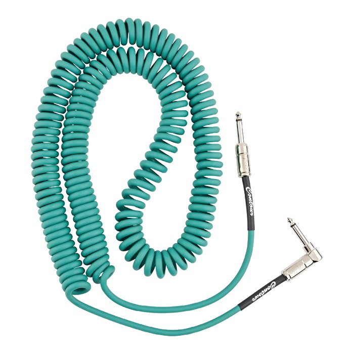 Fender Contour Düz/L Uç 9 Metre Sherwood Green Enstrüman Kablosu